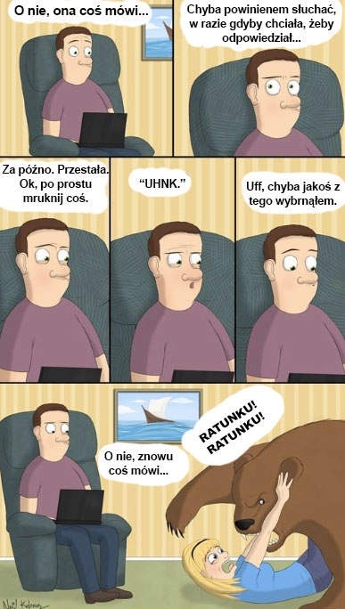 Ona do mnie mówi!