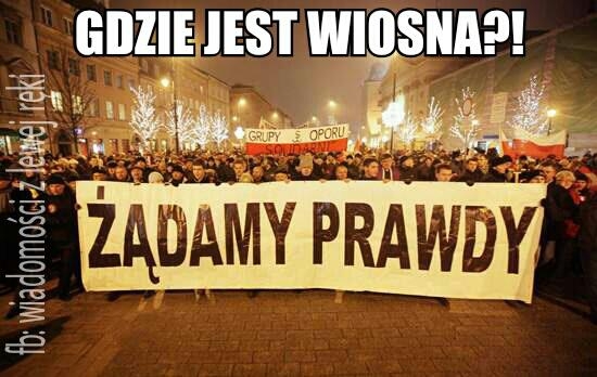 żądamy prawdy!