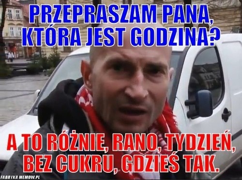 Która godzina ?