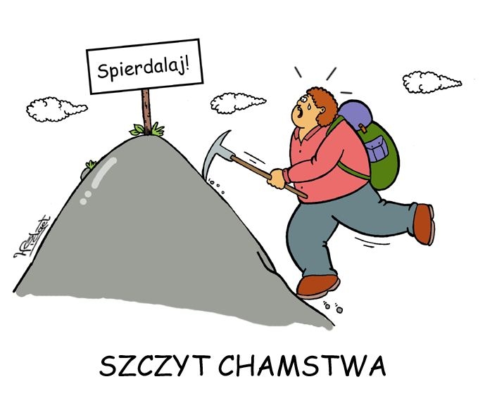 szczyt chamstwa
