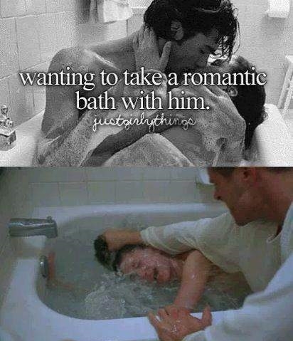 Romantyczna kąpiel