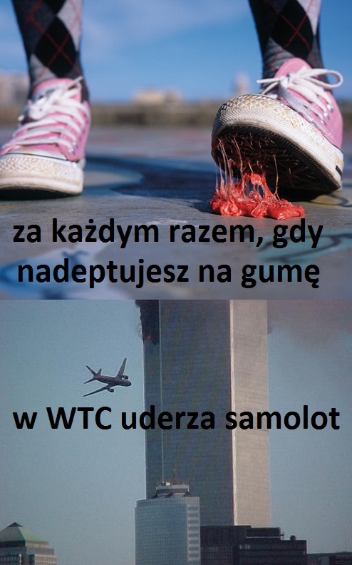 gdy nadepniesz na gumę