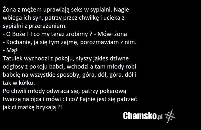 Mamy się nie bzyka