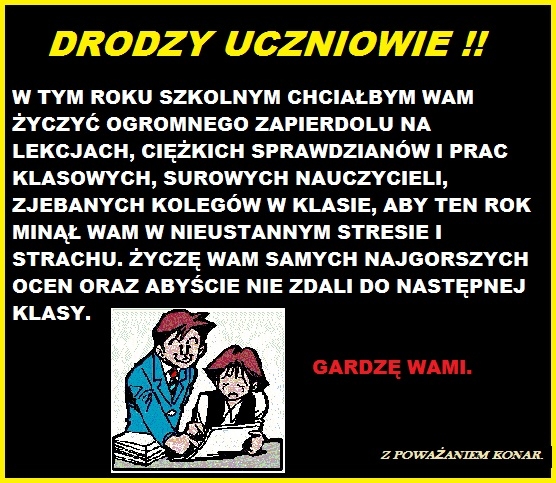 Drodzy uczniowie !
