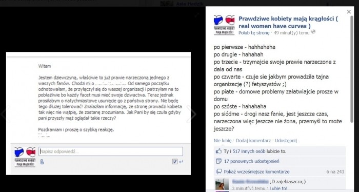 Tak to jest jak się idiotkę z kuchni wypuści