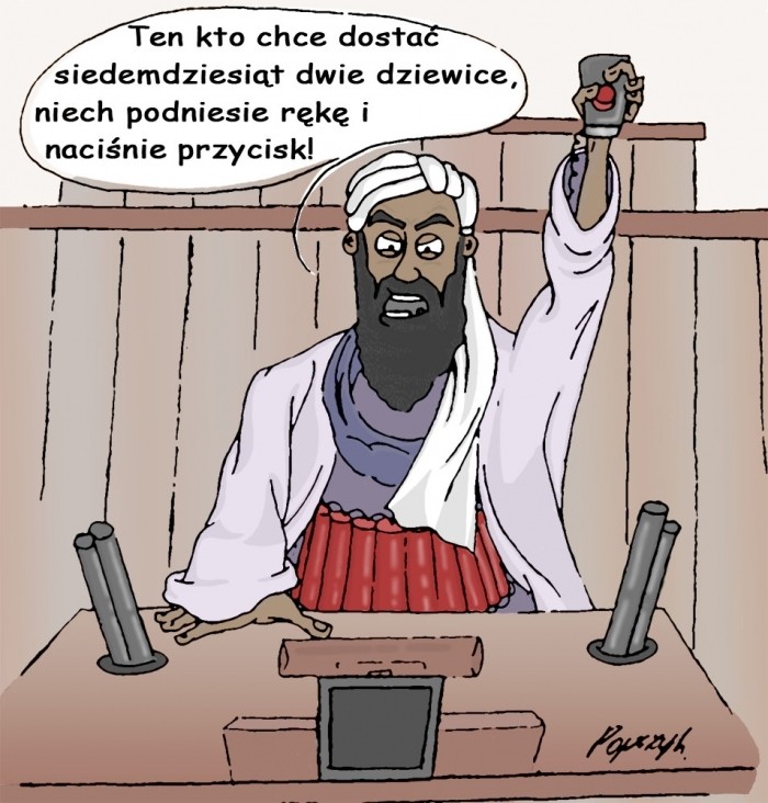 Podstęp terrorysty w Sejmie