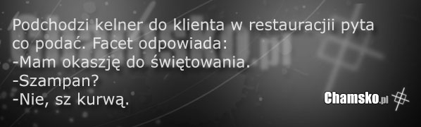 Okazja do świętowania