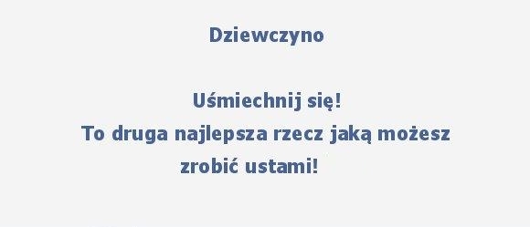 Uśmiech