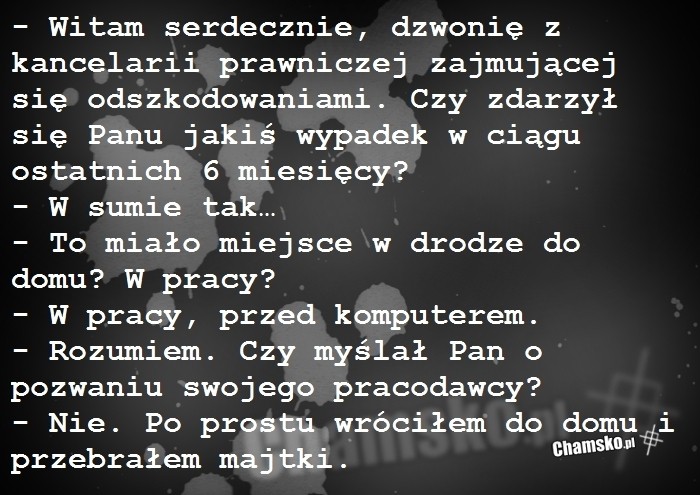 Wypadek w pracy