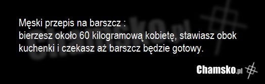 Przepis na barszcz