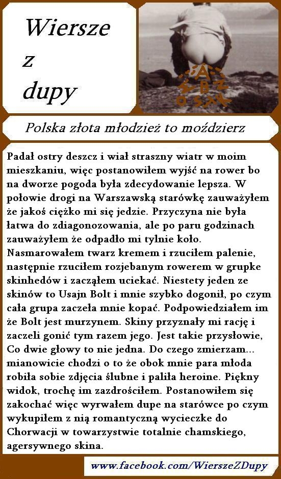 Wiersze z dupy