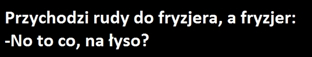 Rudy u fryzjera...