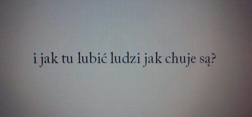 Jak lubić ludzi