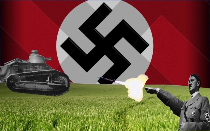Hitler vs Czołg