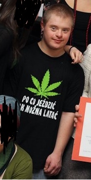 Bo co jeździć jak można mieć Downa