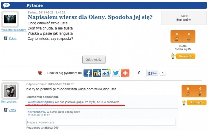 Szczerość.