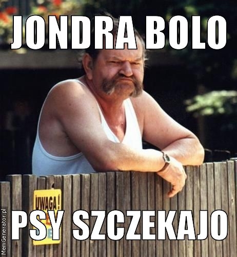 jondra bolo psy pszczekajo