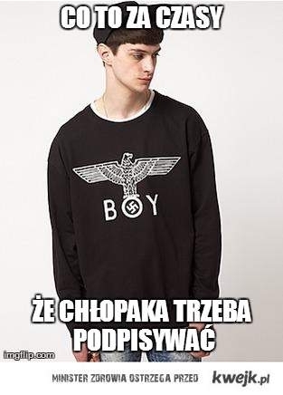 Prawdziwa bluza firmy Boy London