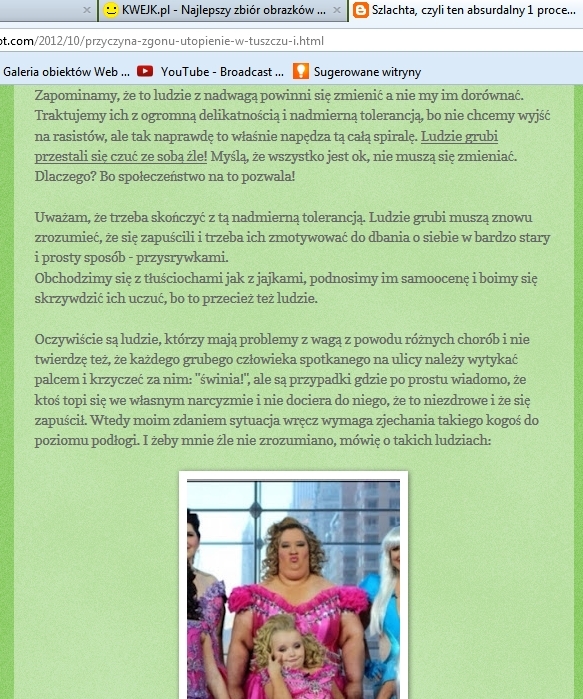 O leczeniu grubasów