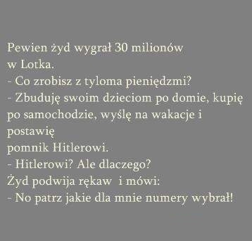 Wygrał w lotto