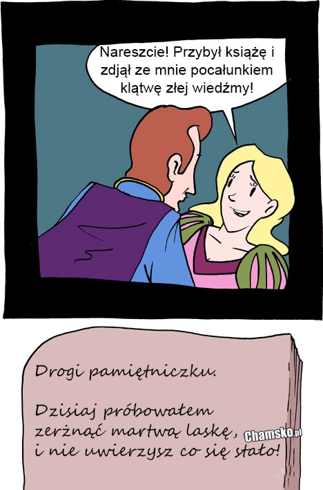 Śpiąca królewna i książe