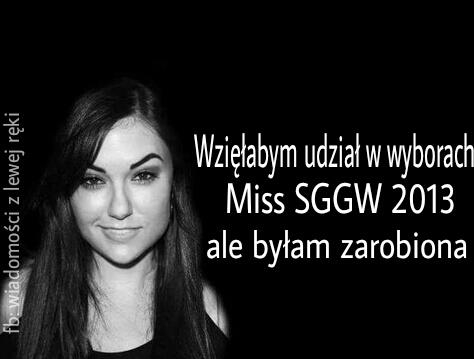 Miss SGGW 2013