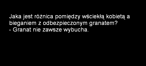 kobieta a granat
