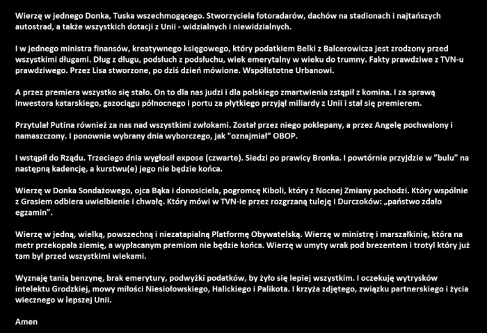 Paciorek na dobranoc