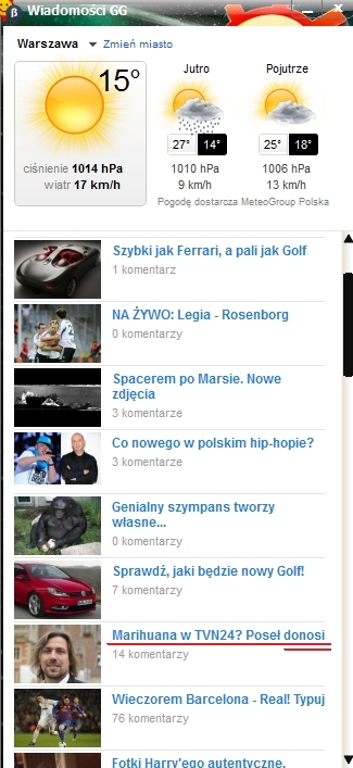 gdy brakuje trzeba donie??