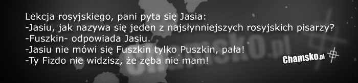 Jasio na rosyjskim