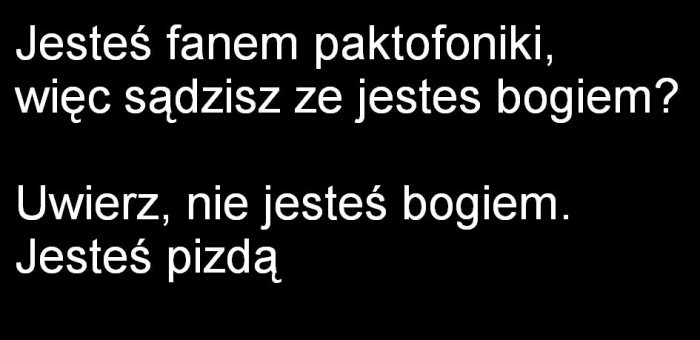 Ty bogiem ?