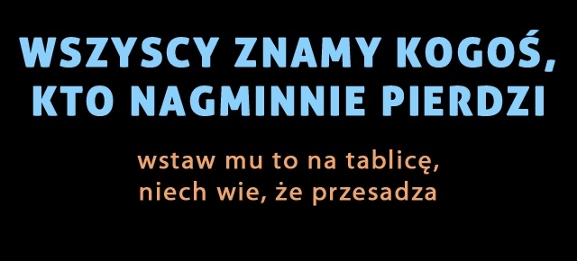 Wszyscy znamy kogo?