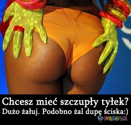 szczupły tyłek