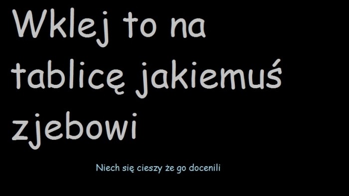 nagroda dla zjeba