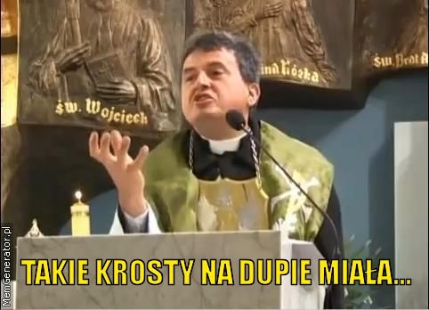 Krosty na dupie