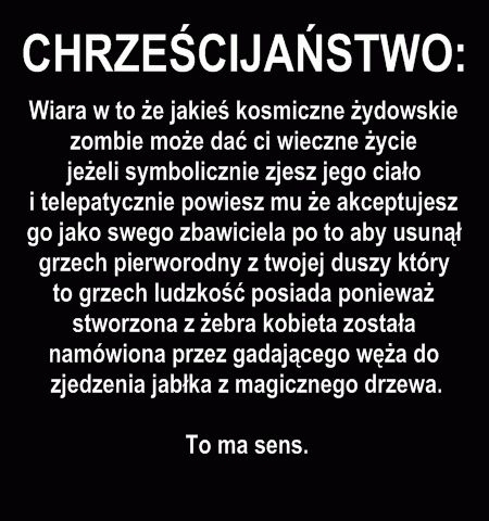 To ma sens