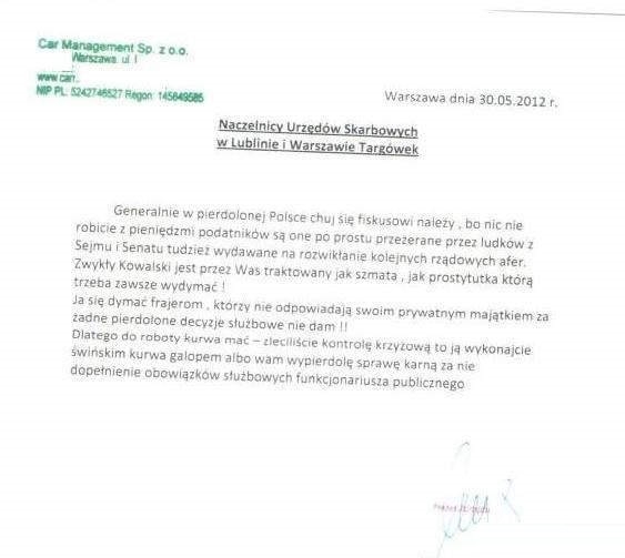 Bo z chujami trzeba twardo