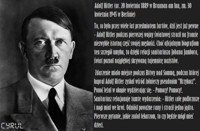 A pani od Historii nie wierzy?a... -_-