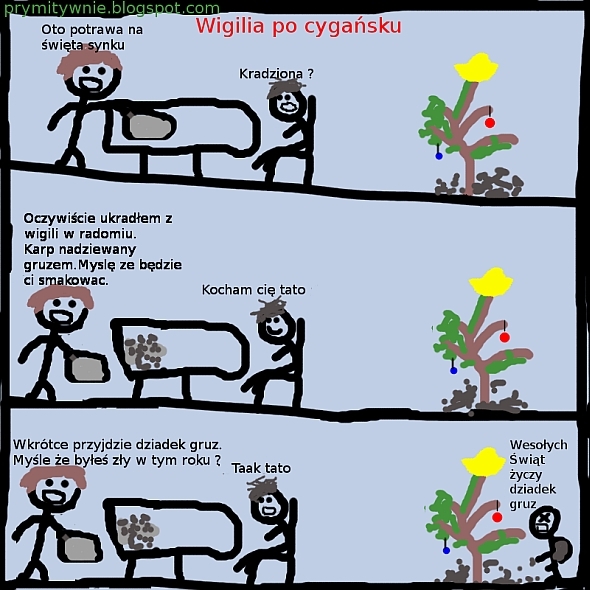 Święta po cygańsku.