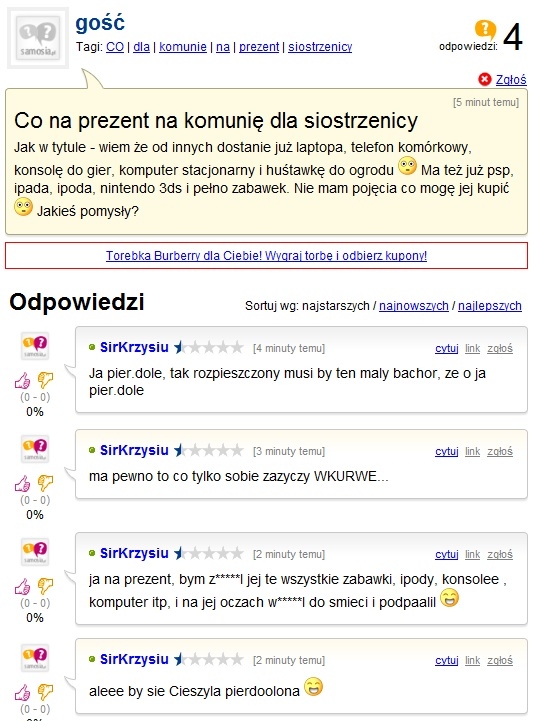 Male Podsumowanie o Rozpieszczaniu dzieci