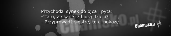 Skąd się biorą dzieci?
