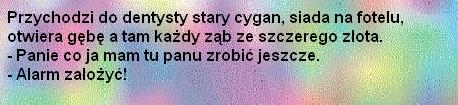 cygan u dentysty