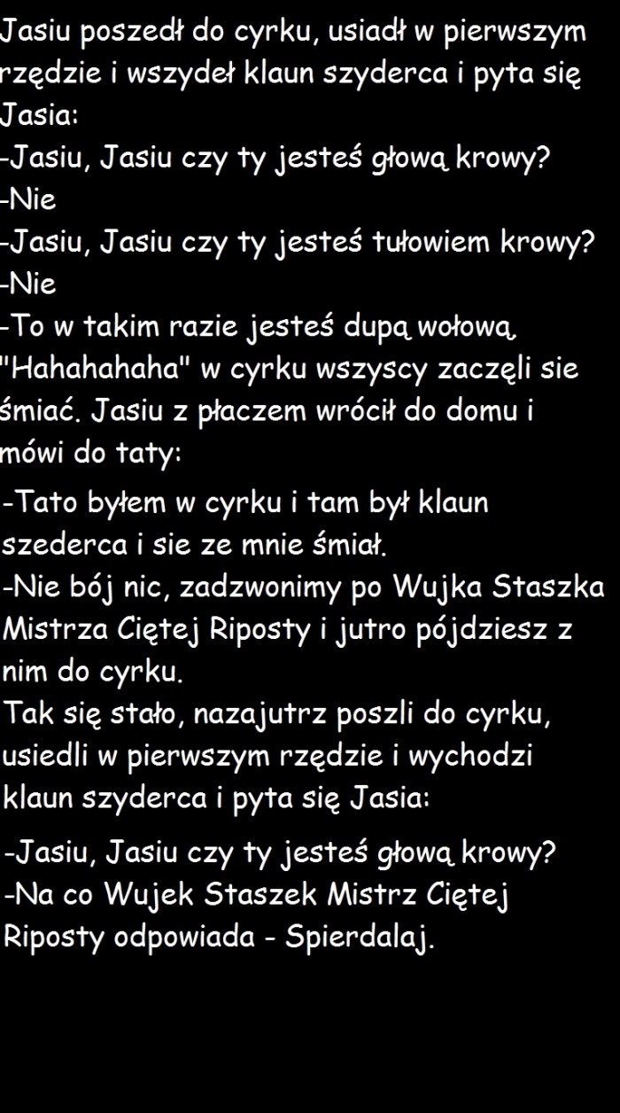 Wujek Staszek Mistrz Ci?tej Riposty