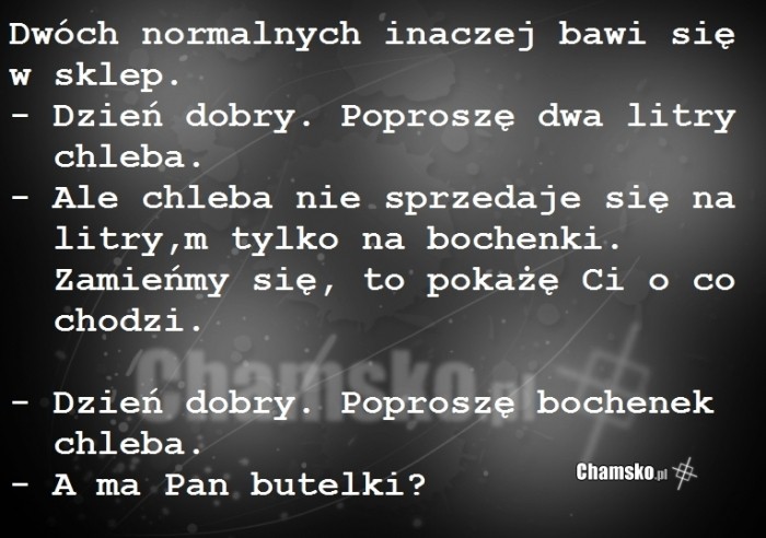 Wariacka zabawa w sklep