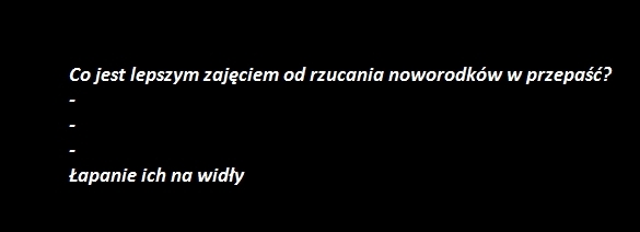 Ciekawe zaj?cie...