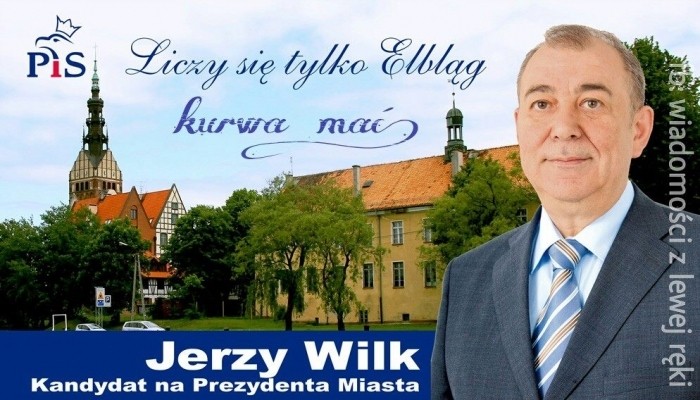 wybory w Elblągu - kandydat PiS