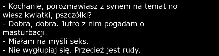 porozmawiaj z synem..