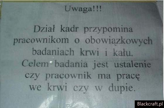 Obowiązkowe badanie