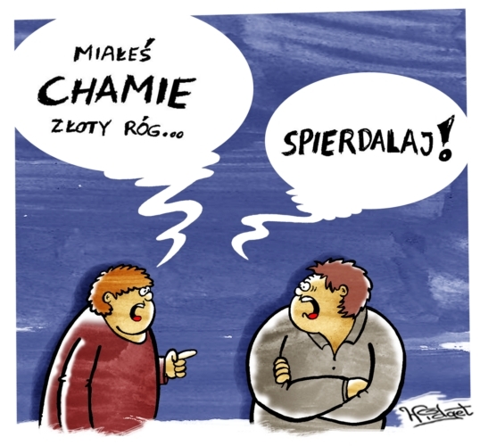 miałeś chamie