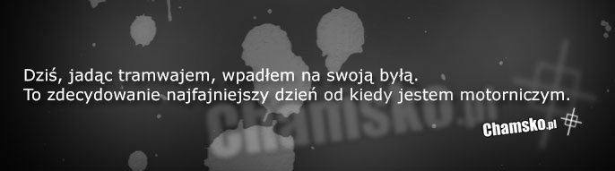 Dzisiaj w tramwaju